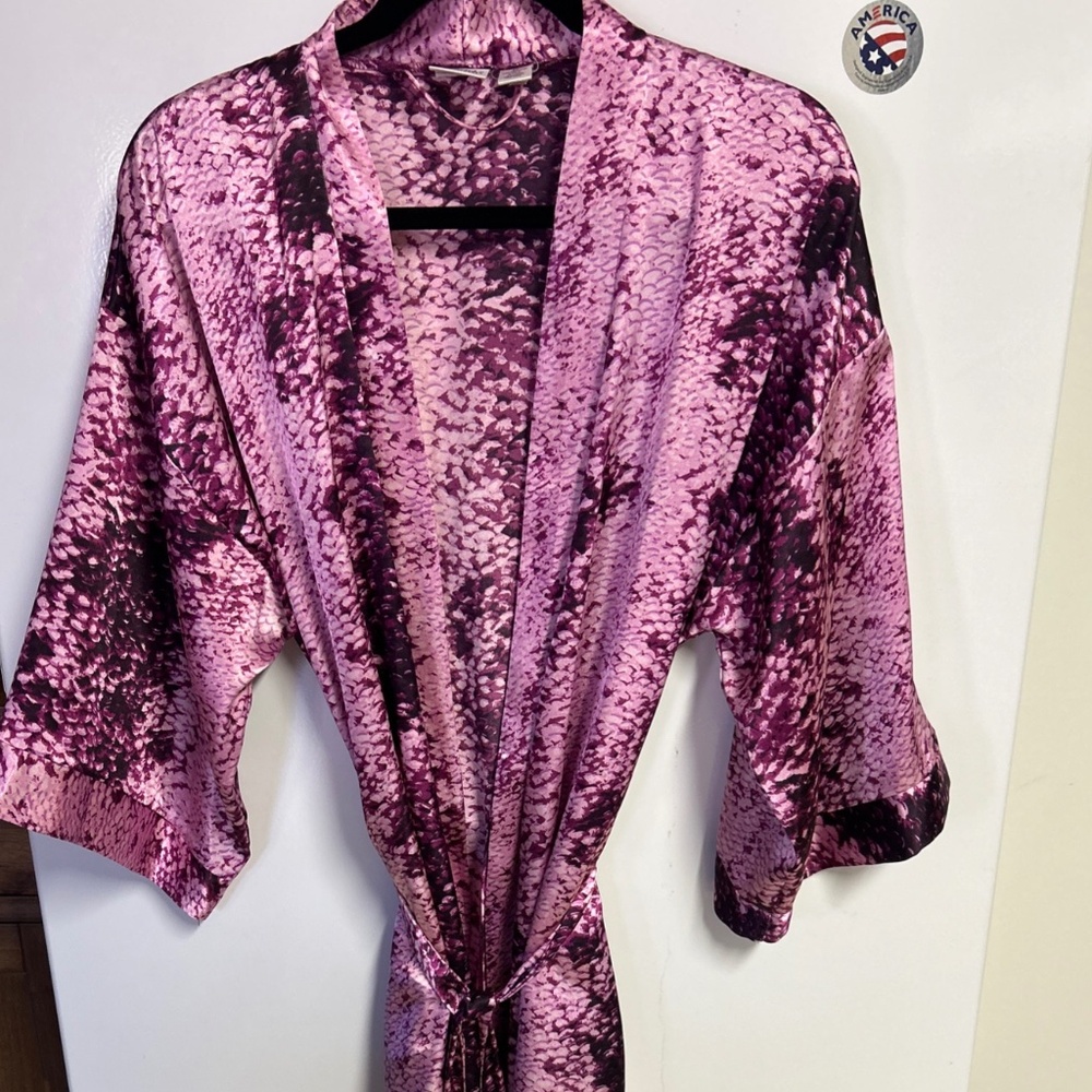 Fredrick’s of Hollywood satin robe